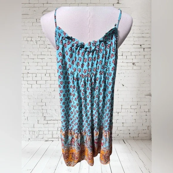 Cupshe Boho Dress Sz L NWT | Rayon Flowy Summer Festival Style - Picture 6 of 6